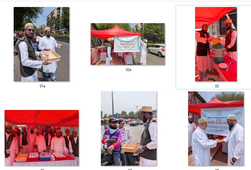 Dawoodi Bohra Community in Pune Launches &ldquo;Beat the Heat&rdquo; Initiative, Serves Over 12,000 Cold Refreshments